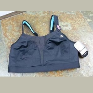 Champion 34D Black 1602 Max Support Sport Bra